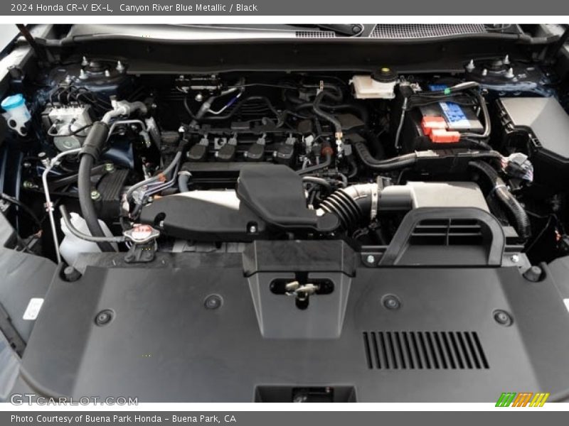 Canyon River Blue Metallic / Black 2024 Honda CR-V EX-L