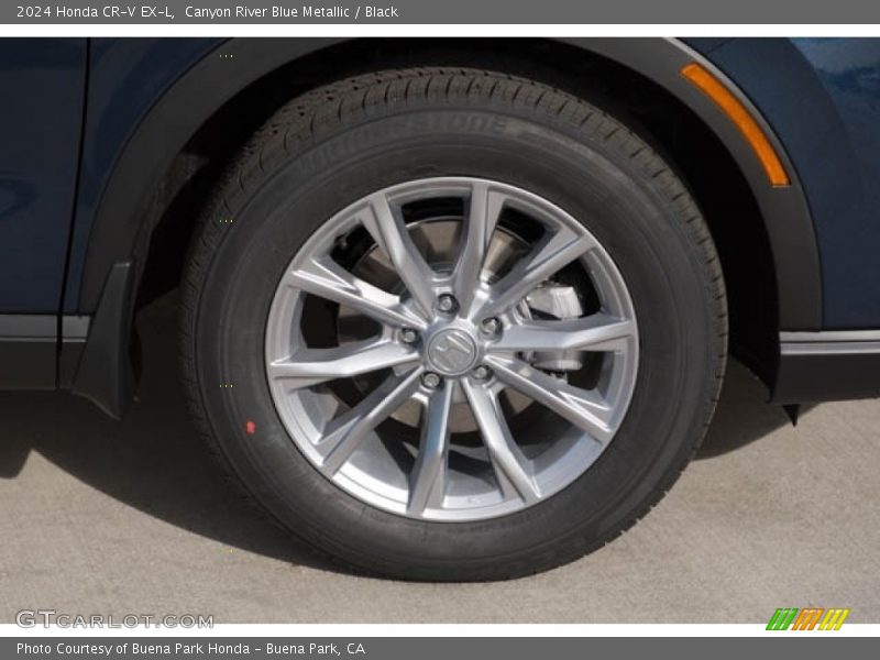 Canyon River Blue Metallic / Black 2024 Honda CR-V EX-L