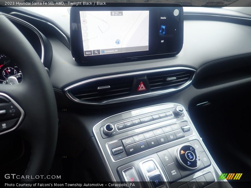 Twilight Black / Black 2023 Hyundai Santa Fe SEL AWD