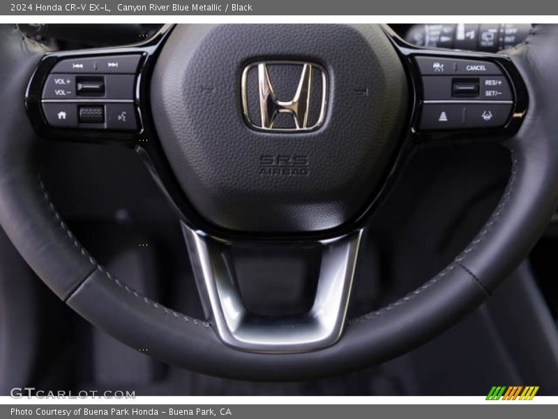 Canyon River Blue Metallic / Black 2024 Honda CR-V EX-L