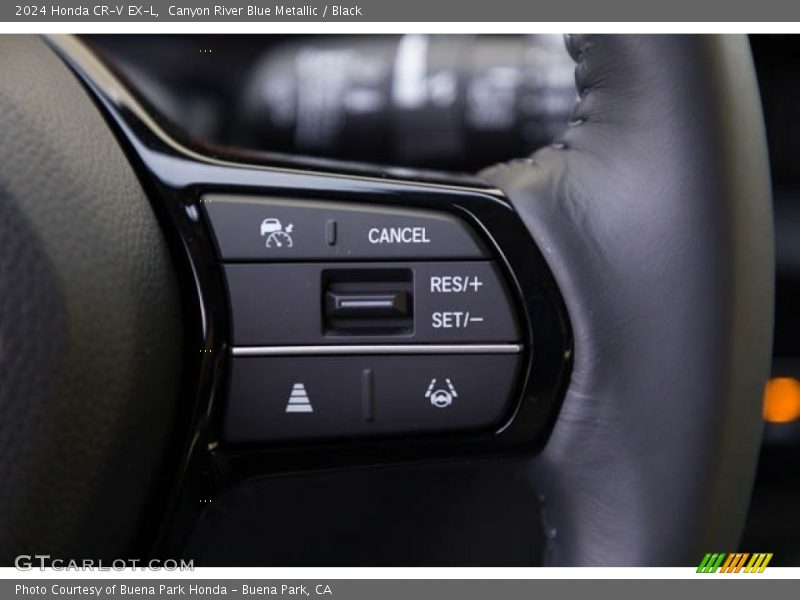 Canyon River Blue Metallic / Black 2024 Honda CR-V EX-L