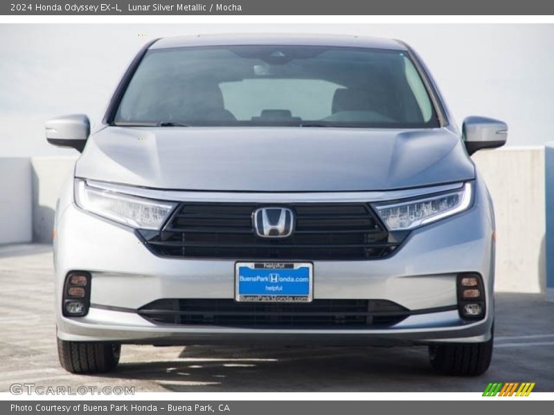 Lunar Silver Metallic / Mocha 2024 Honda Odyssey EX-L