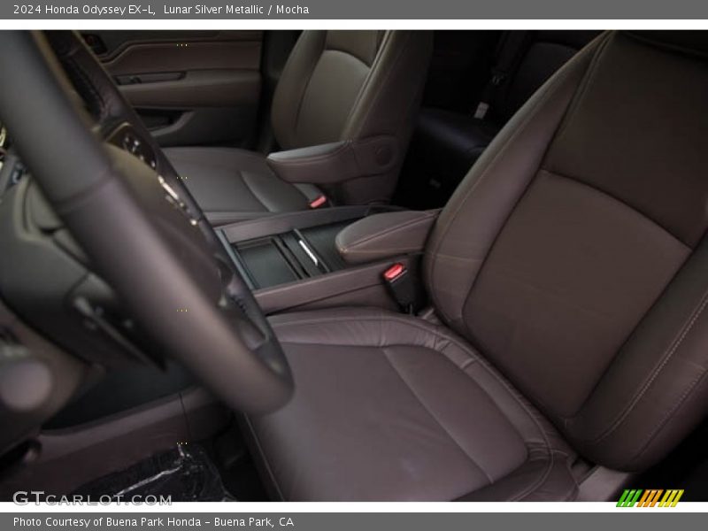 Lunar Silver Metallic / Mocha 2024 Honda Odyssey EX-L