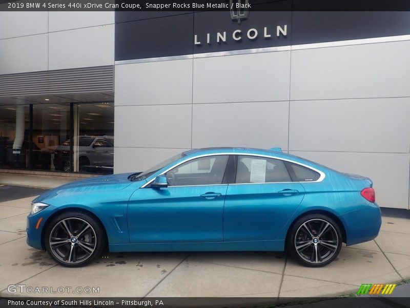  2019 4 Series 440i xDrive Gran Coupe Snapper Rocks Blue Metallic