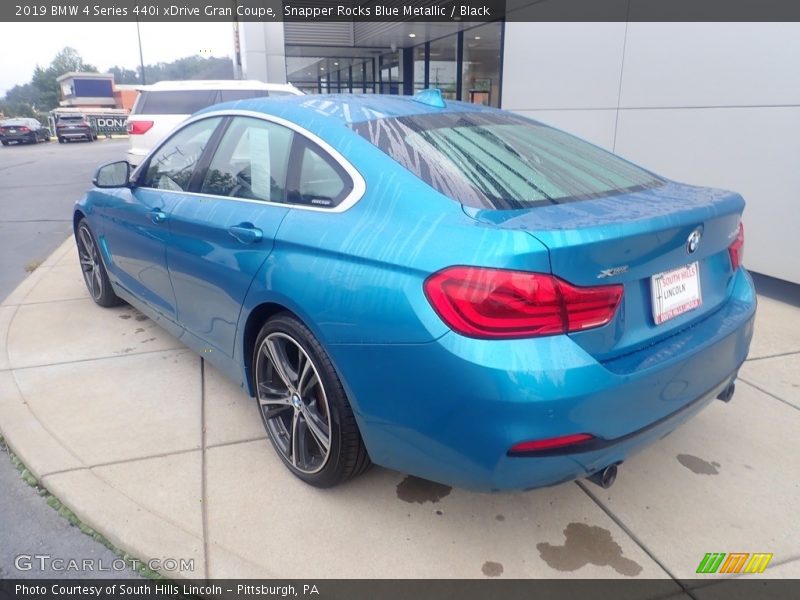 Snapper Rocks Blue Metallic / Black 2019 BMW 4 Series 440i xDrive Gran Coupe
