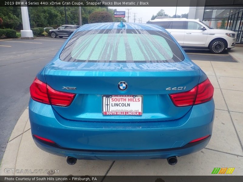 Snapper Rocks Blue Metallic / Black 2019 BMW 4 Series 440i xDrive Gran Coupe
