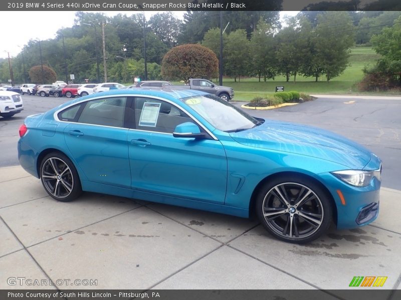  2019 4 Series 440i xDrive Gran Coupe Snapper Rocks Blue Metallic