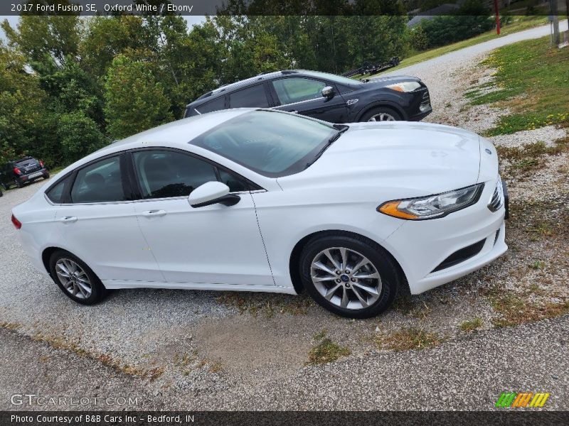 Oxford White / Ebony 2017 Ford Fusion SE