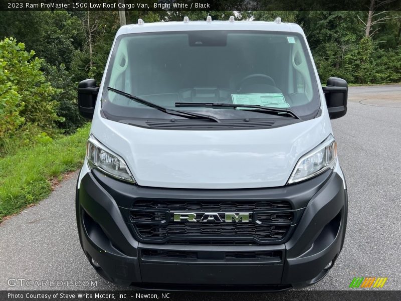 Bright White / Black 2023 Ram ProMaster 1500 Low Roof Cargo Van