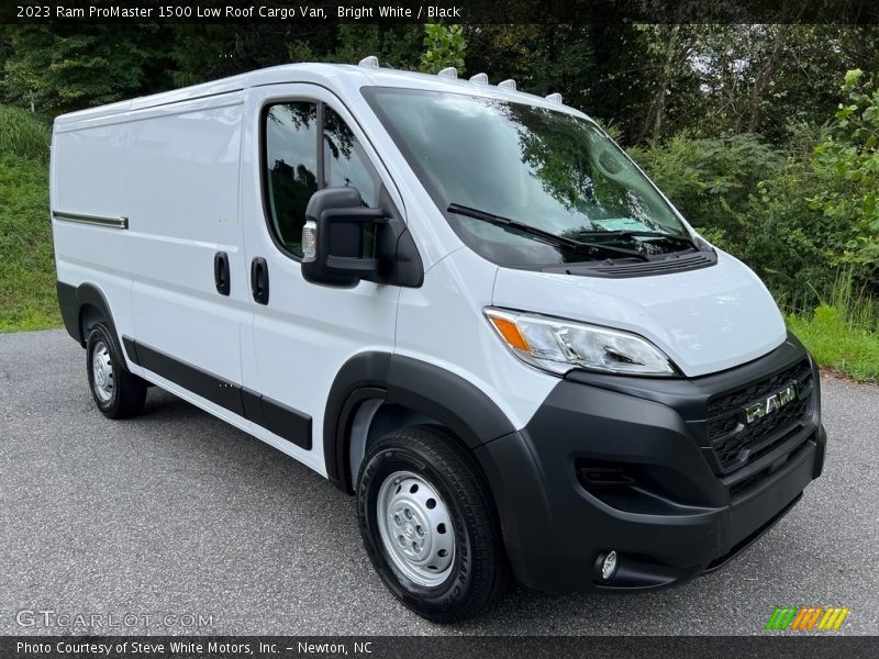 Bright White / Black 2023 Ram ProMaster 1500 Low Roof Cargo Van