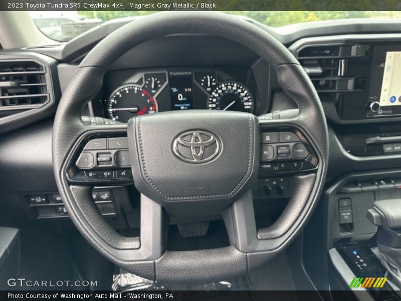 Magnetic Gray Metallic / Black 2023 Toyota Tundra SR5 CrewMax 4x4