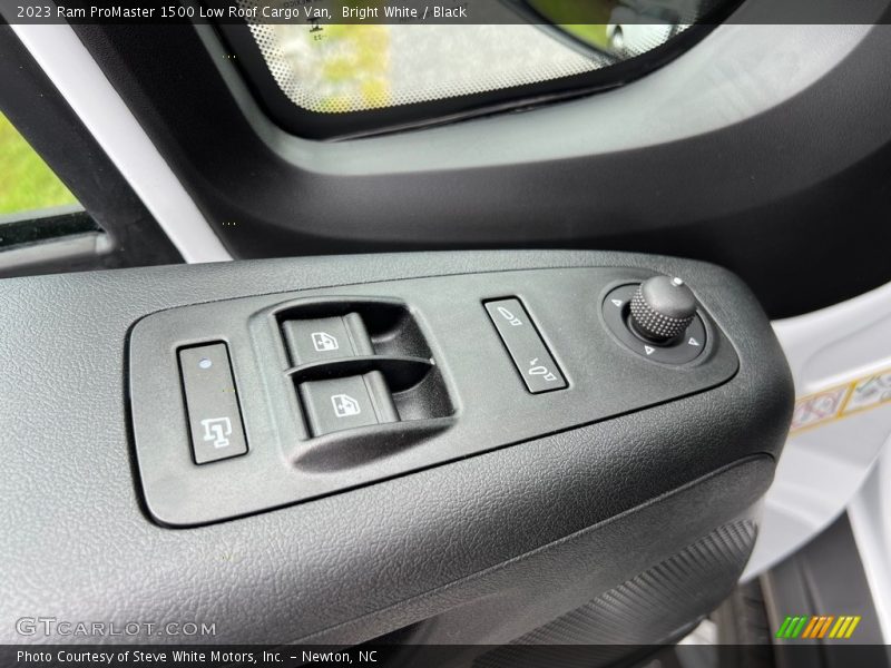 Bright White / Black 2023 Ram ProMaster 1500 Low Roof Cargo Van