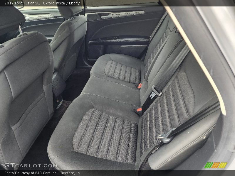 Oxford White / Ebony 2017 Ford Fusion SE