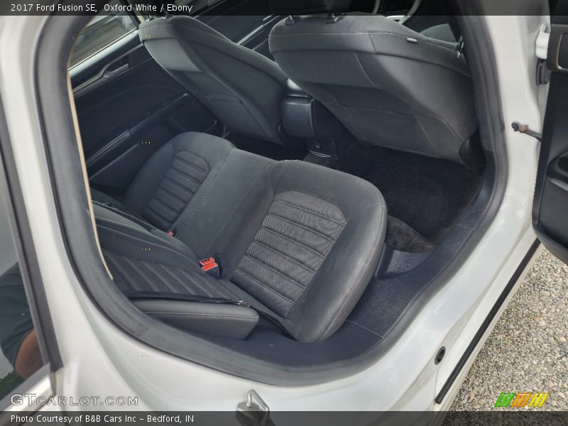Oxford White / Ebony 2017 Ford Fusion SE