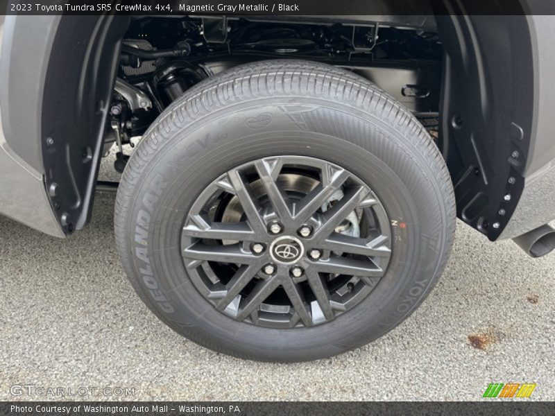 Magnetic Gray Metallic / Black 2023 Toyota Tundra SR5 CrewMax 4x4
