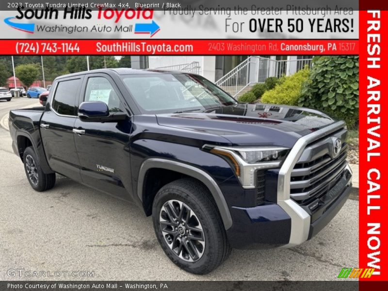 Blueprint / Black 2023 Toyota Tundra Limited CrewMax 4x4