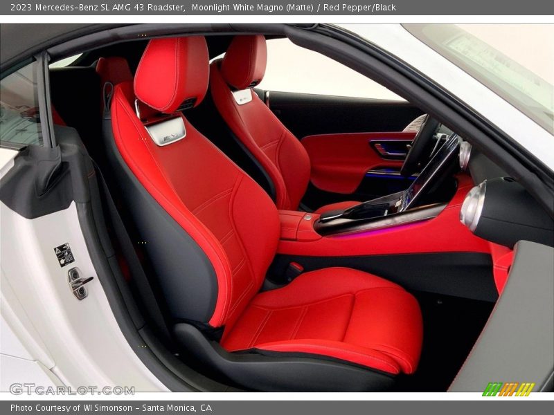 Front Seat of 2023 SL AMG 43 Roadster