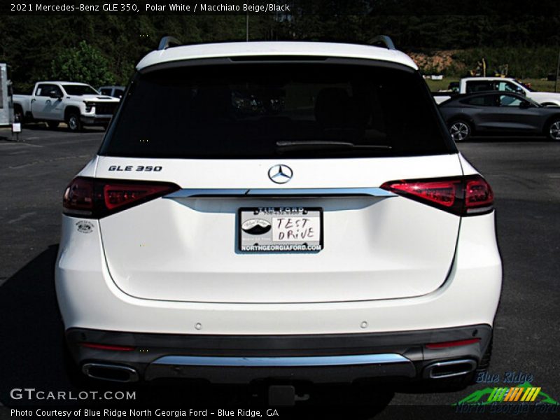 Polar White / Macchiato Beige/Black 2021 Mercedes-Benz GLE 350