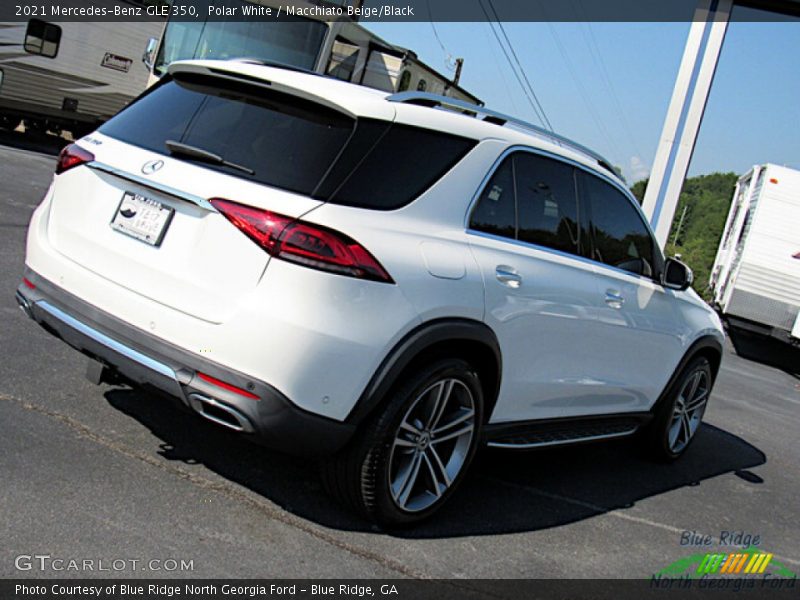 Polar White / Macchiato Beige/Black 2021 Mercedes-Benz GLE 350