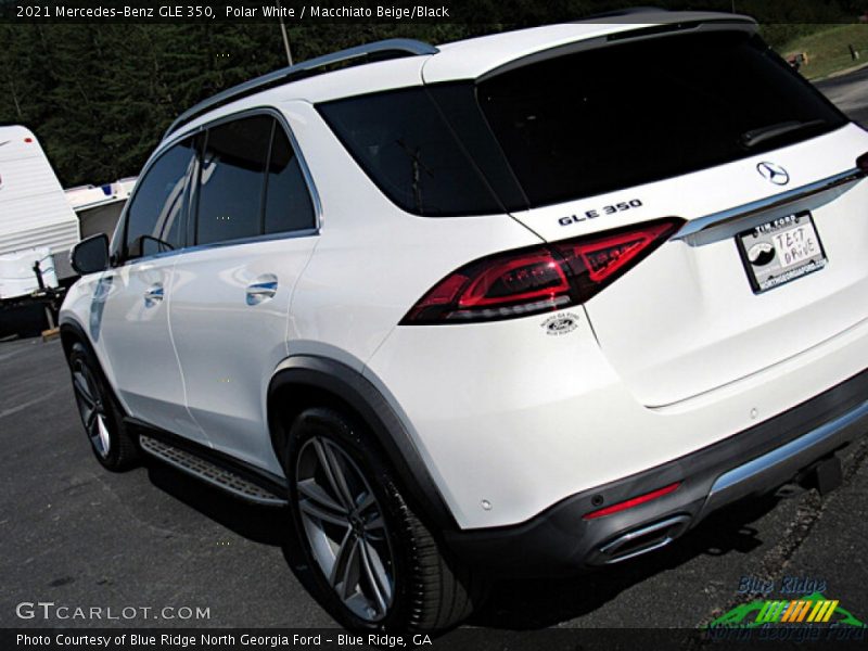 Polar White / Macchiato Beige/Black 2021 Mercedes-Benz GLE 350