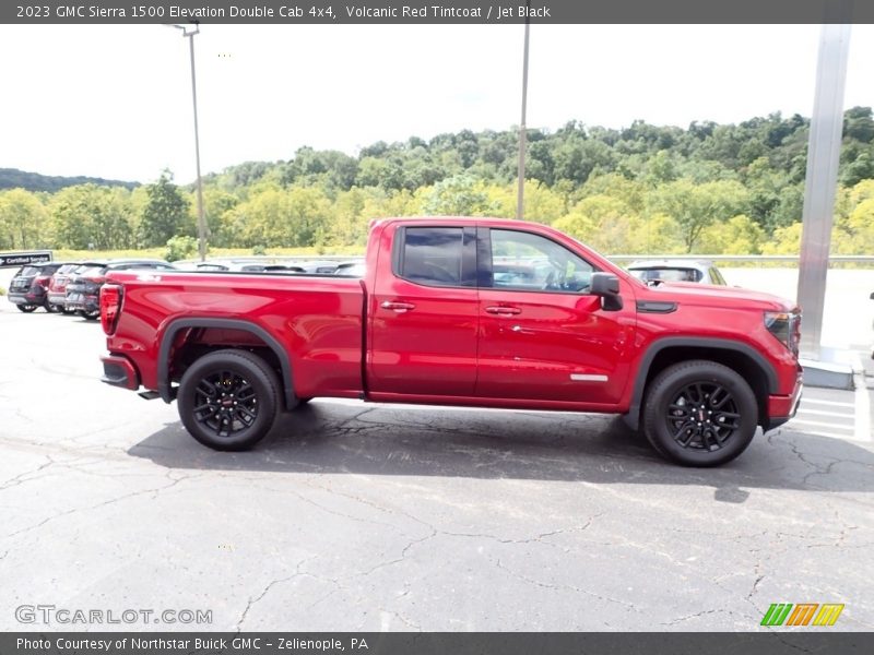  2023 Sierra 1500 Elevation Double Cab 4x4 Volcanic Red Tintcoat