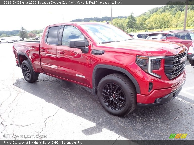 Front 3/4 View of 2023 Sierra 1500 Elevation Double Cab 4x4