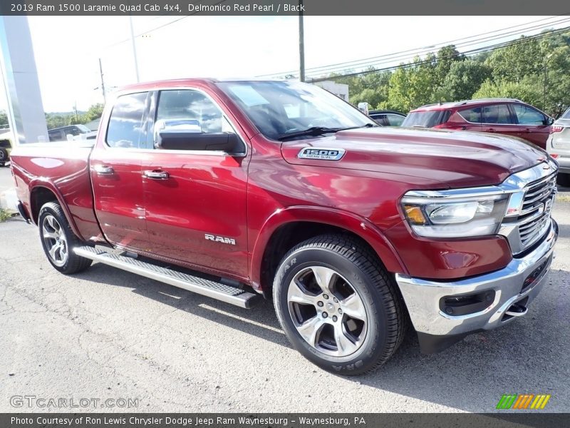Front 3/4 View of 2019 1500 Laramie Quad Cab 4x4