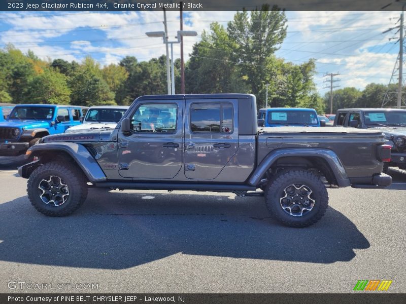Granite Crystal Metallic / Black 2023 Jeep Gladiator Rubicon 4x4
