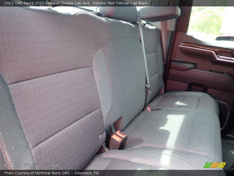 Volcanic Red Tintcoat / Jet Black 2023 GMC Sierra 1500 Elevation Double Cab 4x4