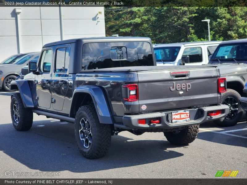 Granite Crystal Metallic / Black 2023 Jeep Gladiator Rubicon 4x4