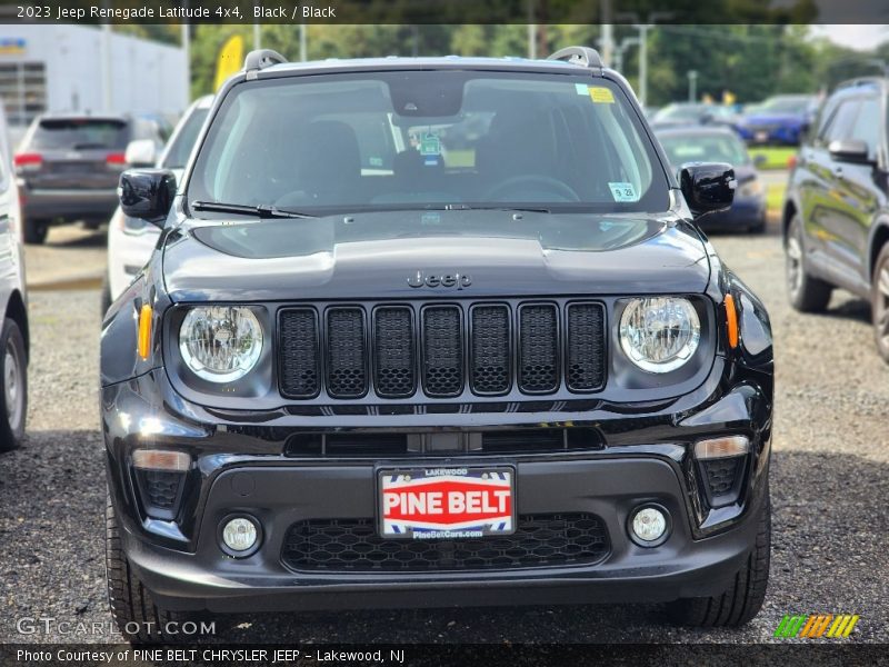 Black / Black 2023 Jeep Renegade Latitude 4x4