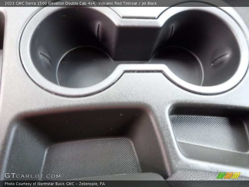 Volcanic Red Tintcoat / Jet Black 2023 GMC Sierra 1500 Elevation Double Cab 4x4