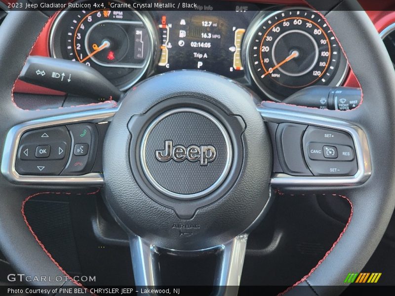 Granite Crystal Metallic / Black 2023 Jeep Gladiator Rubicon 4x4