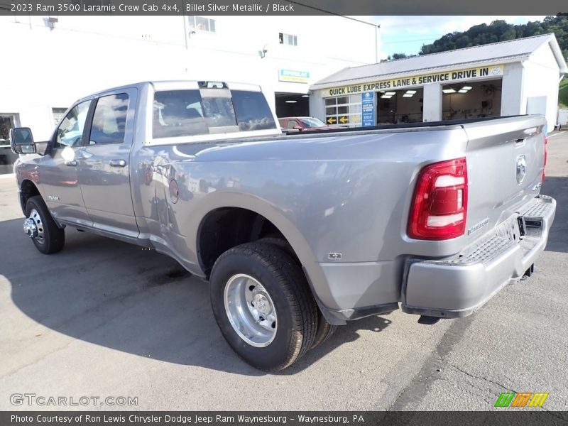 Billet Silver Metallic / Black 2023 Ram 3500 Laramie Crew Cab 4x4