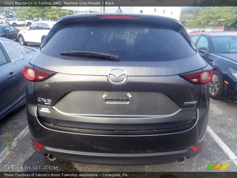 Machine Gray Metallic / Black 2021 Mazda CX-5 Touring AWD