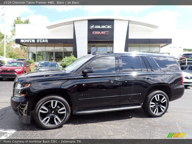 Black / Jet Black 2018 Chevrolet Tahoe Premier 4WD