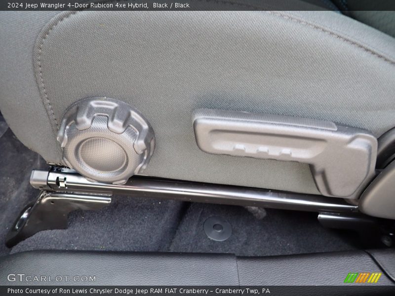 Black / Black 2024 Jeep Wrangler 4-Door Rubicon 4xe Hybrid