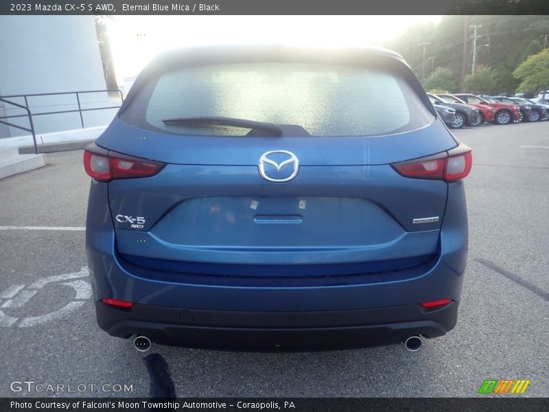 Eternal Blue Mica / Black 2023 Mazda CX-5 S AWD