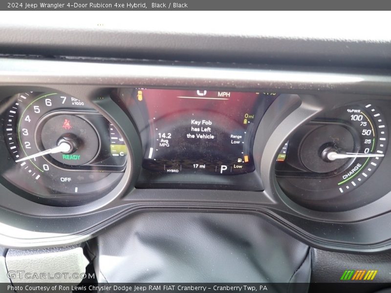 Black / Black 2024 Jeep Wrangler 4-Door Rubicon 4xe Hybrid