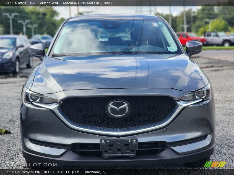 Machine Gray Metallic / Black 2021 Mazda CX-5 Touring AWD