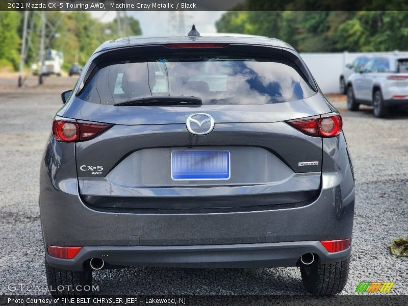 Machine Gray Metallic / Black 2021 Mazda CX-5 Touring AWD