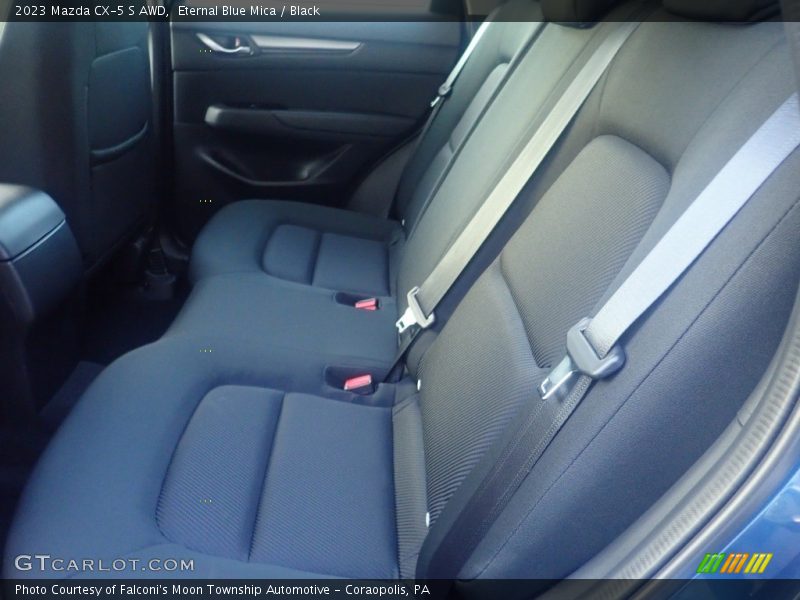 Eternal Blue Mica / Black 2023 Mazda CX-5 S AWD