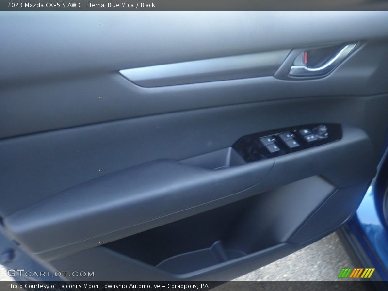 Eternal Blue Mica / Black 2023 Mazda CX-5 S AWD