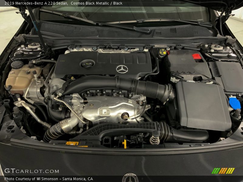 Cosmos Black Metallic / Black 2019 Mercedes-Benz A 220 Sedan