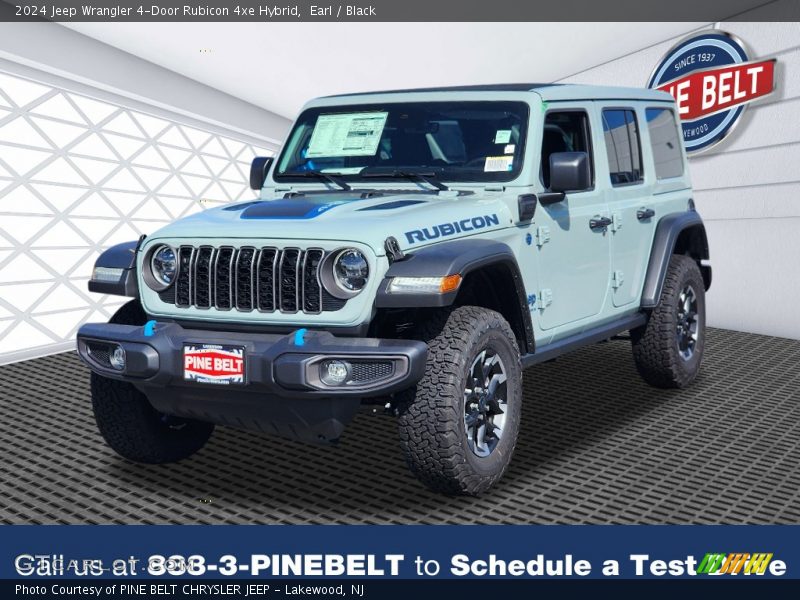 Earl / Black 2024 Jeep Wrangler 4-Door Rubicon 4xe Hybrid