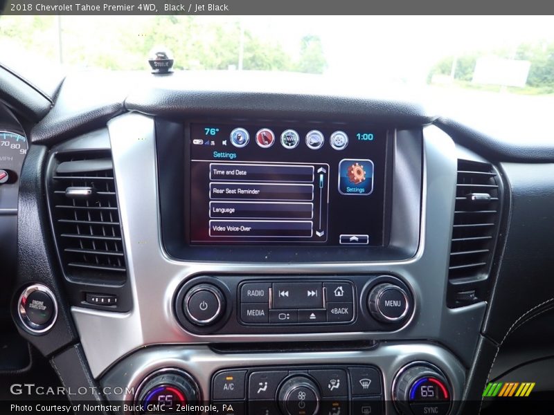 Controls of 2018 Tahoe Premier 4WD