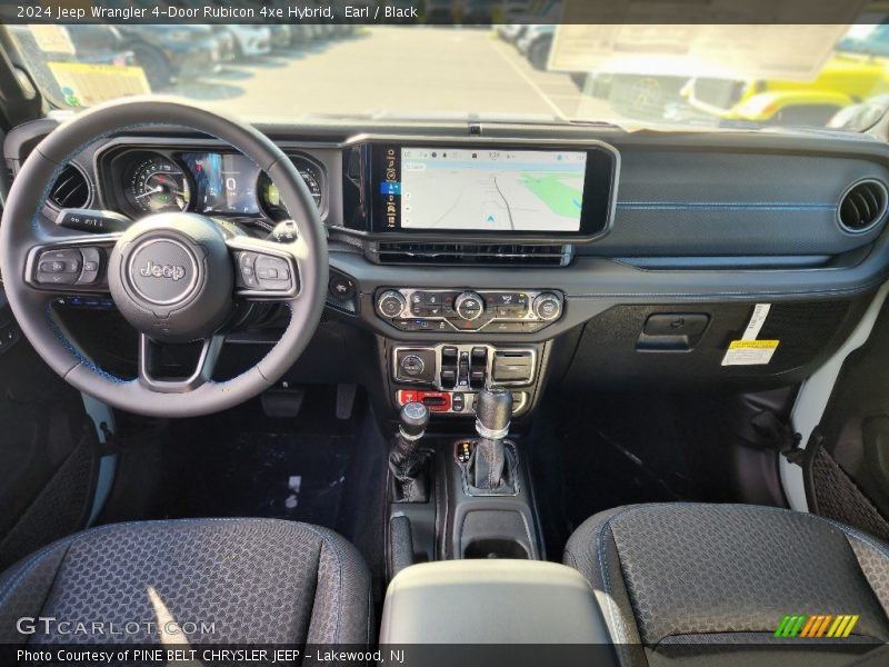  2024 Wrangler 4-Door Rubicon 4xe Hybrid Black Interior