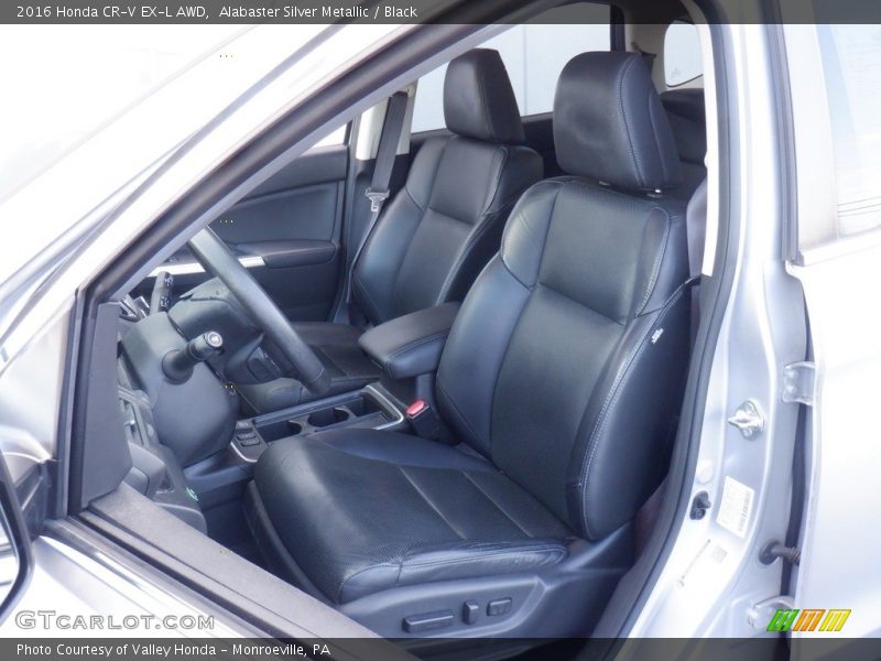 Alabaster Silver Metallic / Black 2016 Honda CR-V EX-L AWD