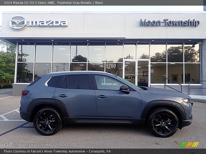 Polymetal Gray Metallic / Black 2024 Mazda CX-50 S Select AWD