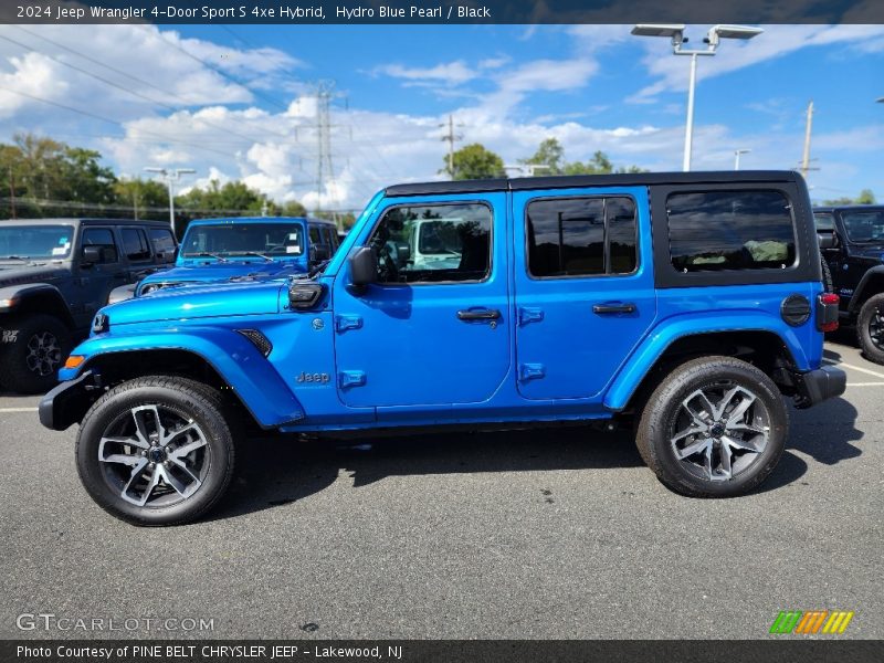  2024 Wrangler 4-Door Sport S 4xe Hybrid Hydro Blue Pearl